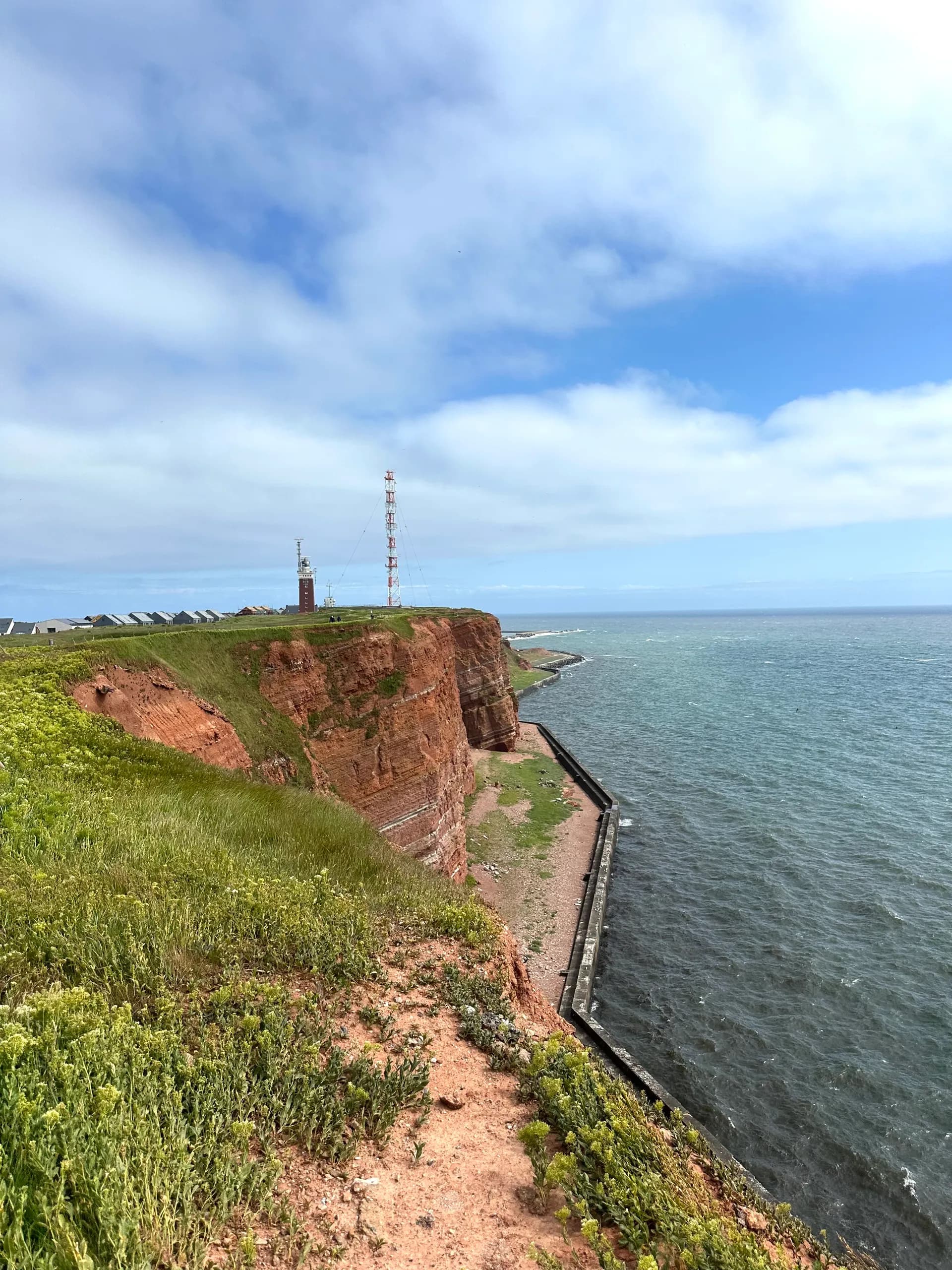 útesy ostrova Helgoland